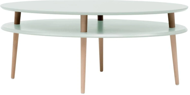Stolik Kawowy OVO HIGH 110x70cm Ulotny Mietowy