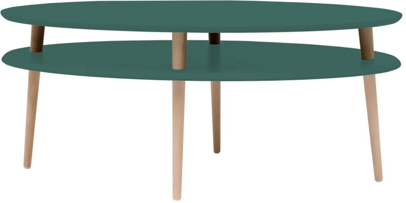 Stolik Kawowy OVO HIGH 110x70cm Zielony Butelkowy