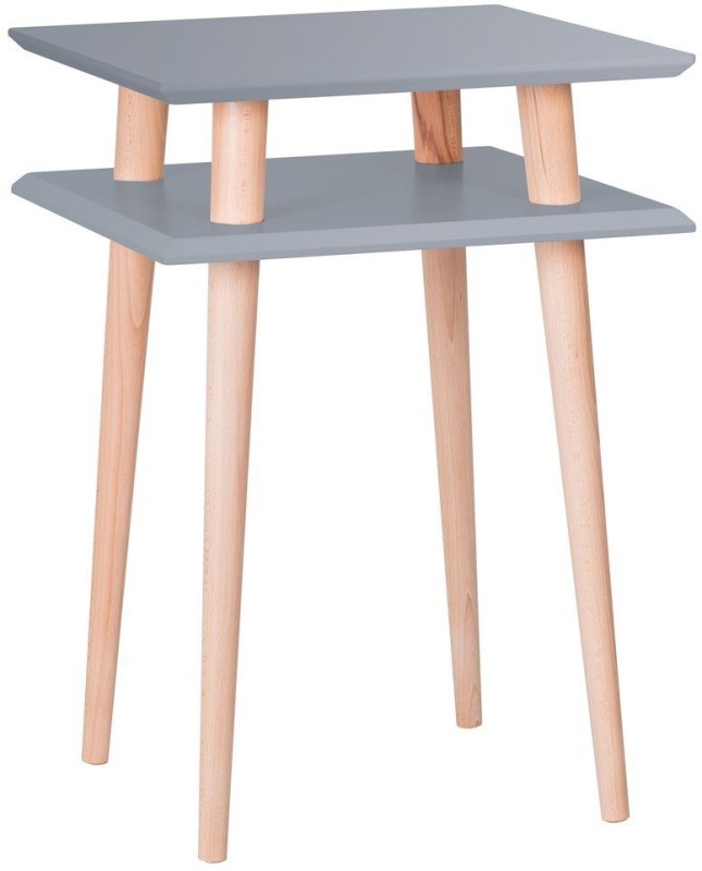 Stolik Kawowy SQUARE 43x43x61cm Ciemnoszary