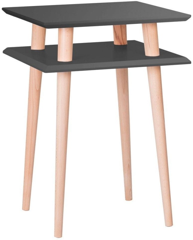 Stolik Kawowy SQUARE 43x43x61cm Grafitowy