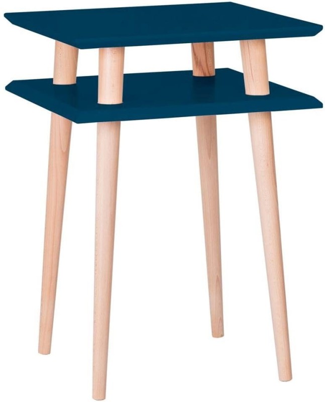 Stolik Kawowy SQUARE 43x43x61cm Petrol Blue