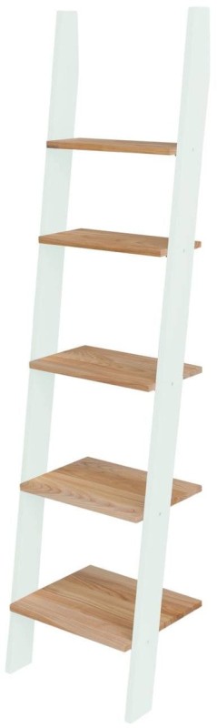 Regal Drabinka ASHME 45x35x180cm Jesionowe Półki Ulotny Mietowy