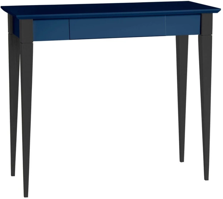 Biurko MIMO 105x40cm Granatowe Czarne Nogi