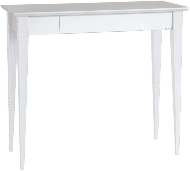 Biurko MIMO 85x40cm Białe Nogi Białe