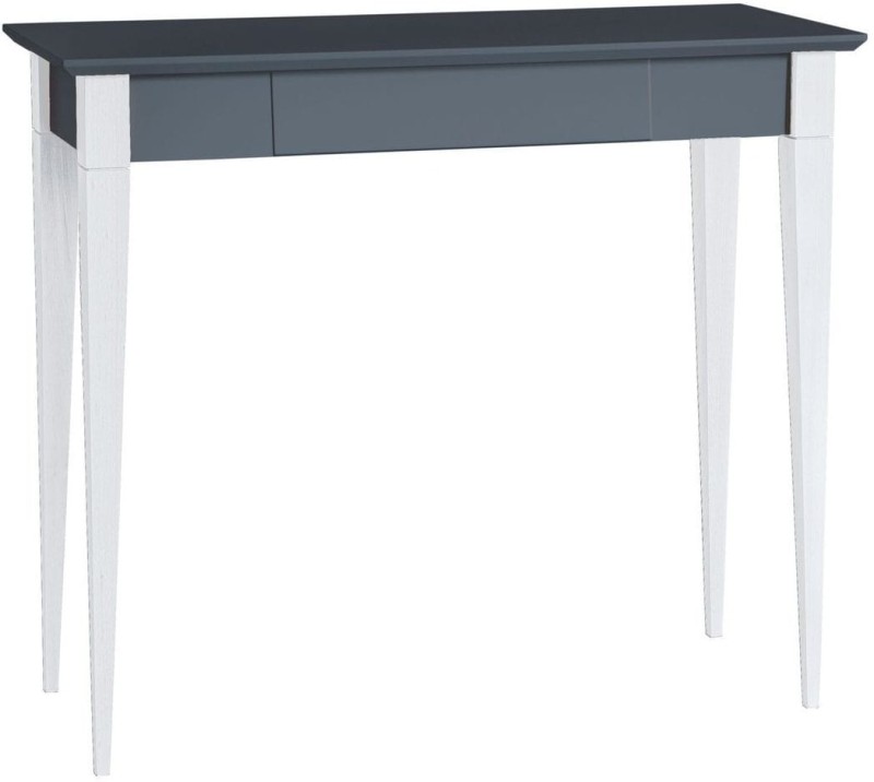 Biurko MIMO 85x40cm Grafitowe Nogi Białe