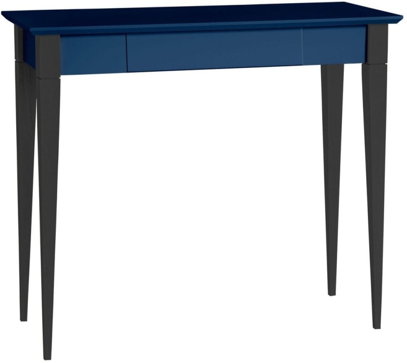 Biurko MIMO 85x40cm Granatowe Nogi Czarne