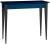 Biurko MIMO 85x40cm Petrol Blue Nogi Czarne
