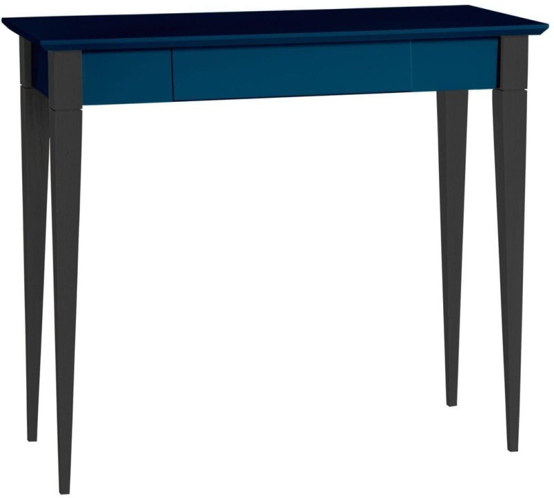 Biurko MIMO 85x40cm Petrol Blue Nogi Czarne
