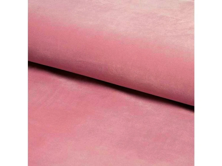 Łóżko tapicerowane Aspen Velvet 90x200 Bluvel 52 różowy
