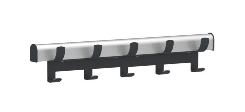 Wieszak szatniowy przyścienny krótki WSP-5