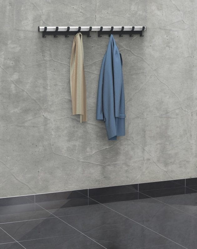 Wieszak szatniowy przyścienny długi WSP-10