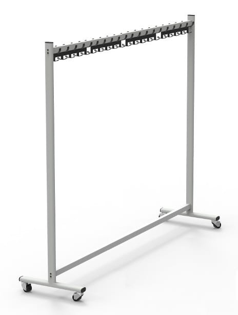 Wieszak szatniowy 40 haczyków podwójnych WSM-40