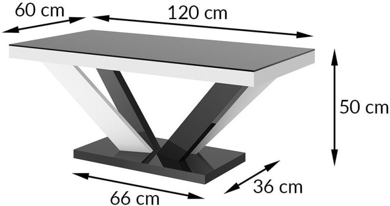 Ława VIVA 2 MINI 120 cm