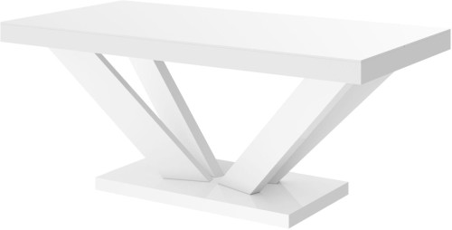 Ława VIVA 2 MINI 120 cm Biały połysk