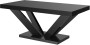 Ława VIVA 2 MINI 120 cm Czarny połysk