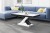 Ława XENON LUX MINI 120 cm Biało-czarny mix połysk
