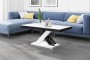Ława XENON LUX MINI 120 cm Biało-czarny mix połysk