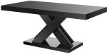 Ława XENON LUX MINI 120 cm Czarny połysk