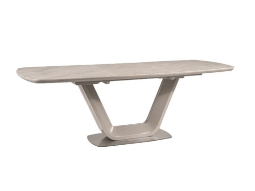 Stół Armani Ceramic 160x220 szary mat efekt marmuru