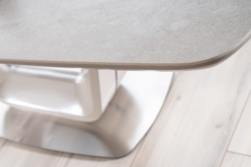 Stół Armani Ceramic 160x220 szary mat efekt marmuru