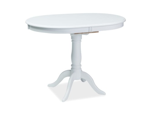 Stół rozkładany Dello 100-129 cm biały