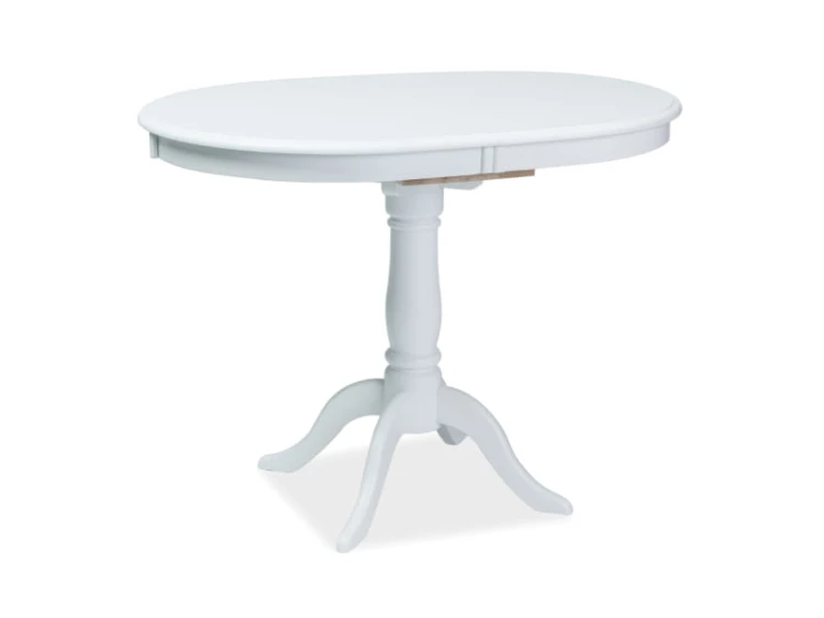 Stół rozkładany Dello 100-129 cm biały