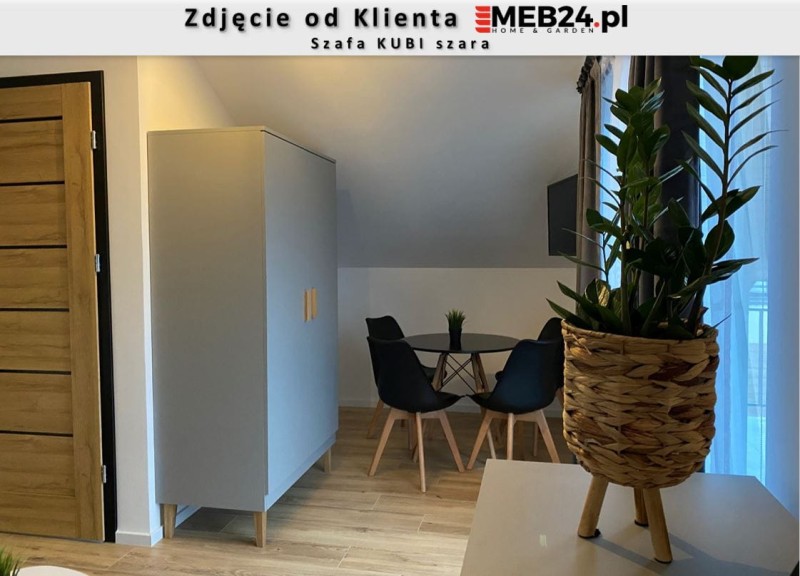 Szafa KUBI szara - zdjęcie od klienta