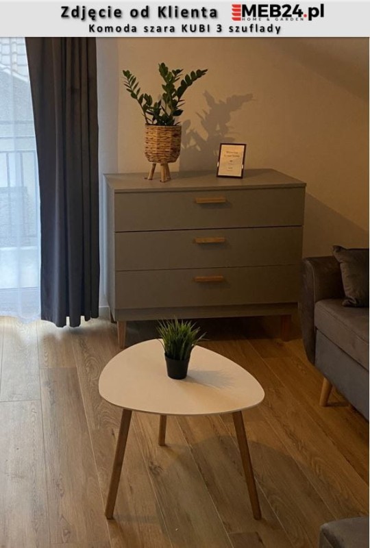 Komoda Kubi szara