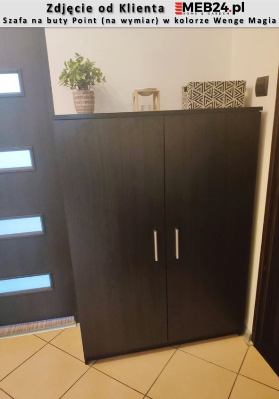 Szafa na buty Point na wymiar - zdjęcie od klienta