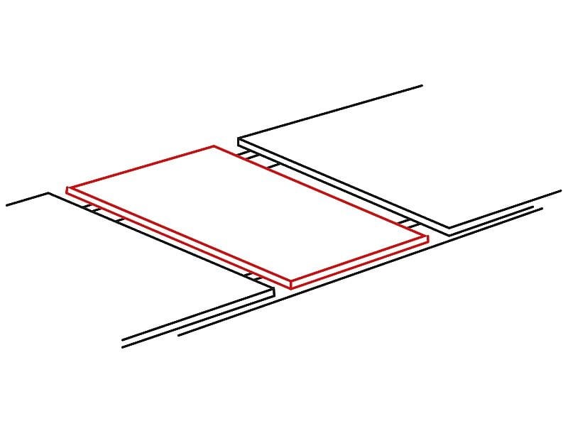 Stół rozkładany Domingo 100-250 cm dąb/czarny