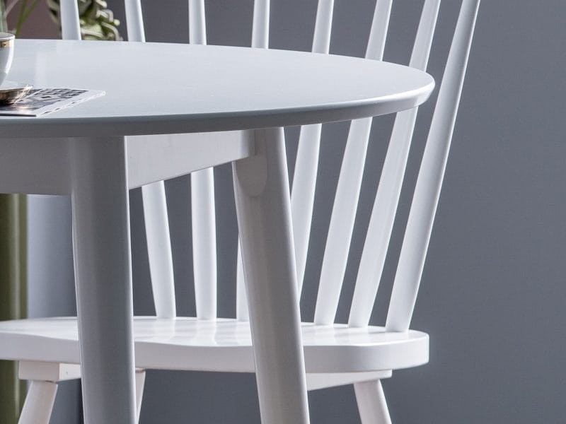 Stół Larson 90 cm biały