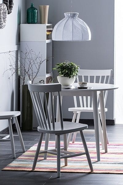 Stół Larson 90 cm biały