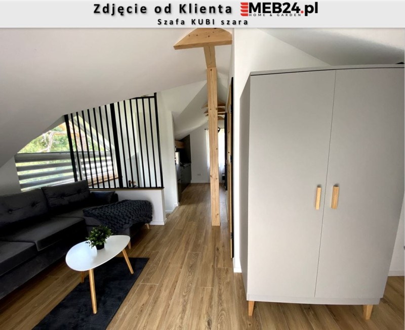 Szafa KUBI szara - zdjęcie od klienta