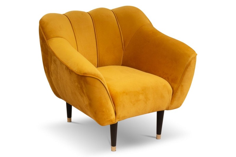 Zestaw wypoczynkowy tapicerowany Molly w stylu skandynawskim