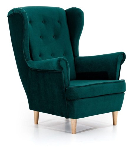 Fotel Aros 1F tapicerowany 48h