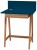 Biurko LUKA z szufladą 65 cm Dąb Petrol Blue