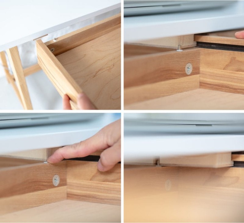 Biurko LUKA z szufladą 65 cm