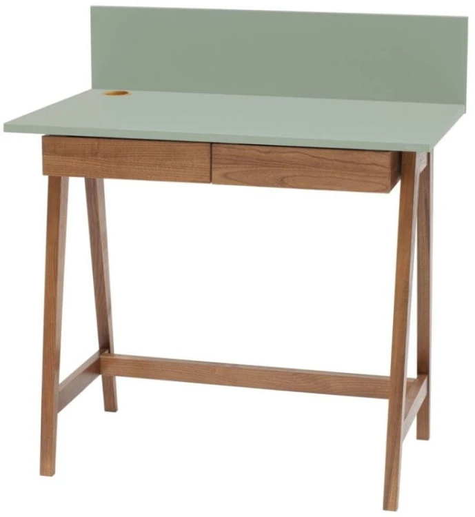 Biurko LUKA z szufladami 85 cm Szalwia