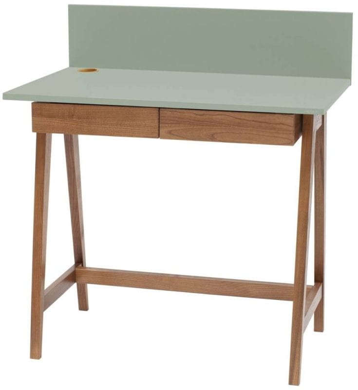 Biurko LUKA z szufladami 85 cm Szalwia