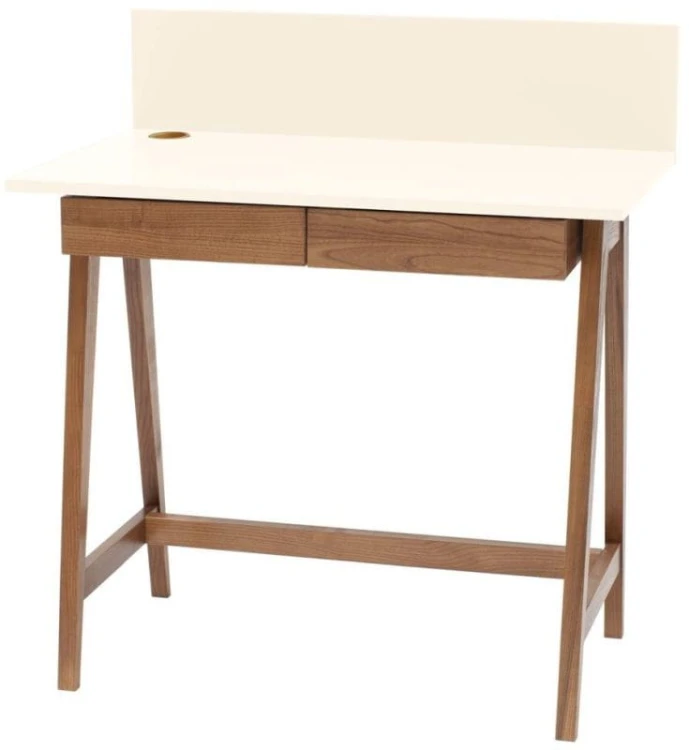 Biurko LUKA z szufladami 85 cm Wapień