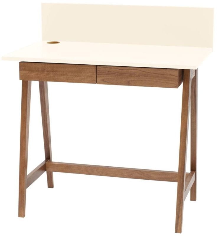 Biurko LUKA z szufladami 85 cm Wapień