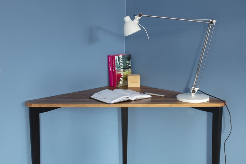 Biurko narożne drewniane NAJA