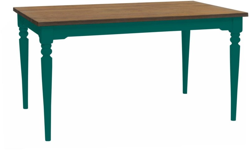 Stół NATA w stylu prowansalskim Zielony Butelkowy