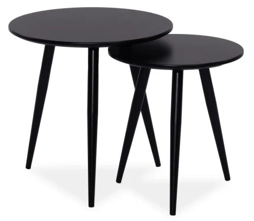 Zestaw stolików Cleo czarny