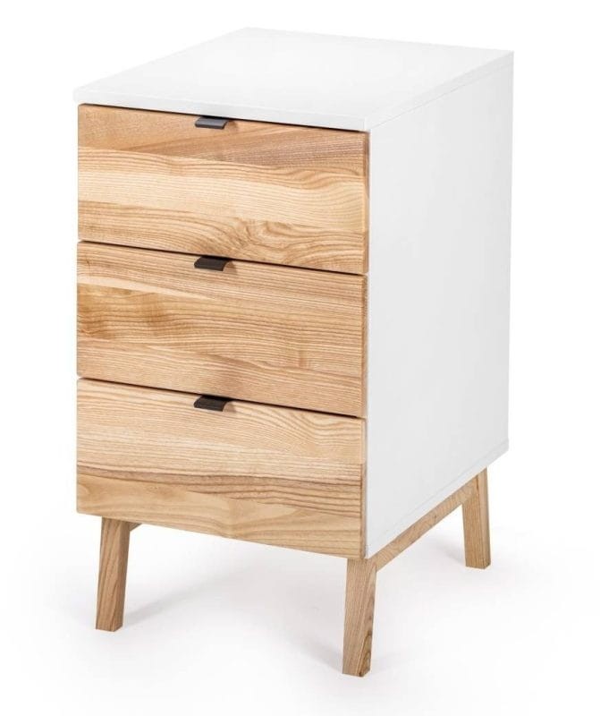 Kontenerek szafka z szufladami LUKA Bialy