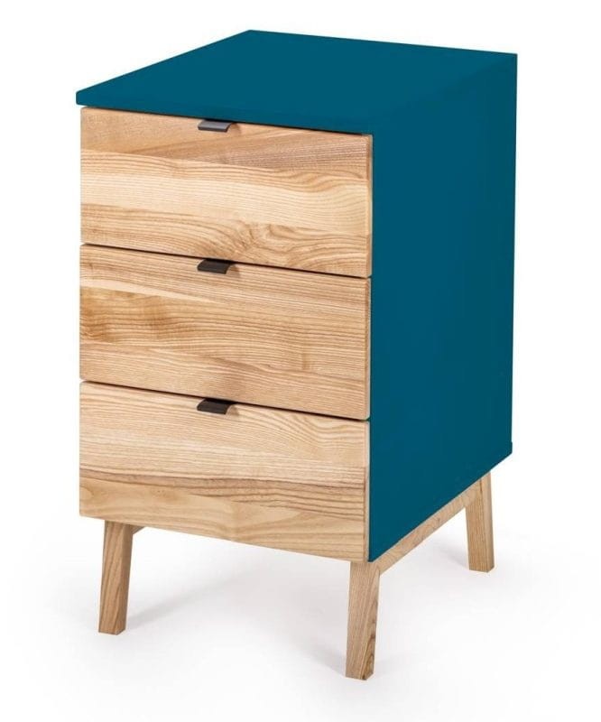 Kontenerek szafka z szufladami LUKA Petrol Blue