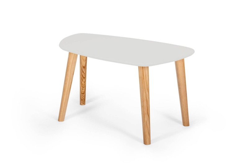 Stolik kawowy ENDOCARP Jasnoszary Jesion