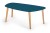 Stolik kawowy ENDOCARP Petrol-Blue Jesion
