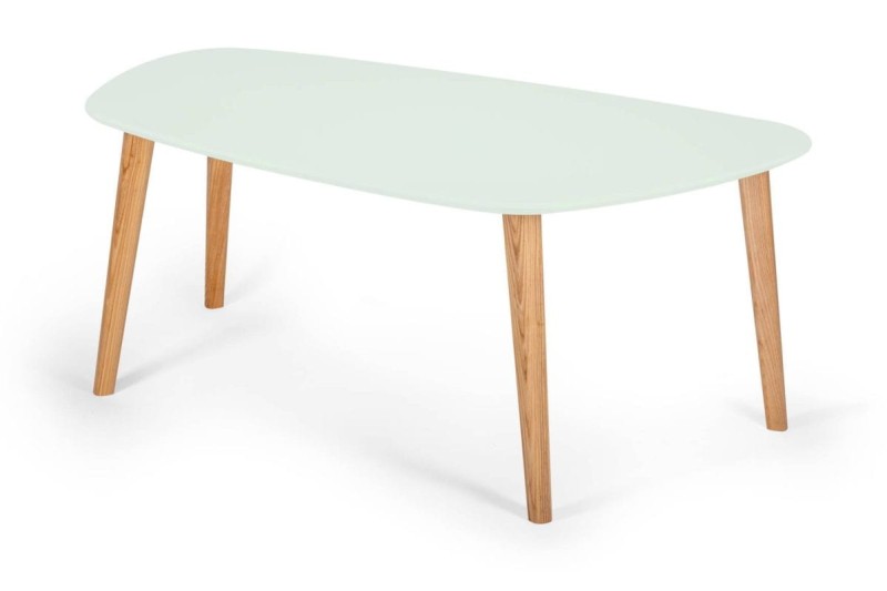 Stolik kawowy ENDOCARP Ulotny Mietowy Jesion