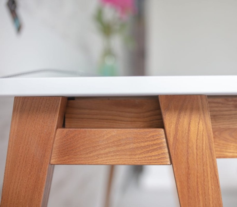 Biurko LUKA z Szufladą dąb